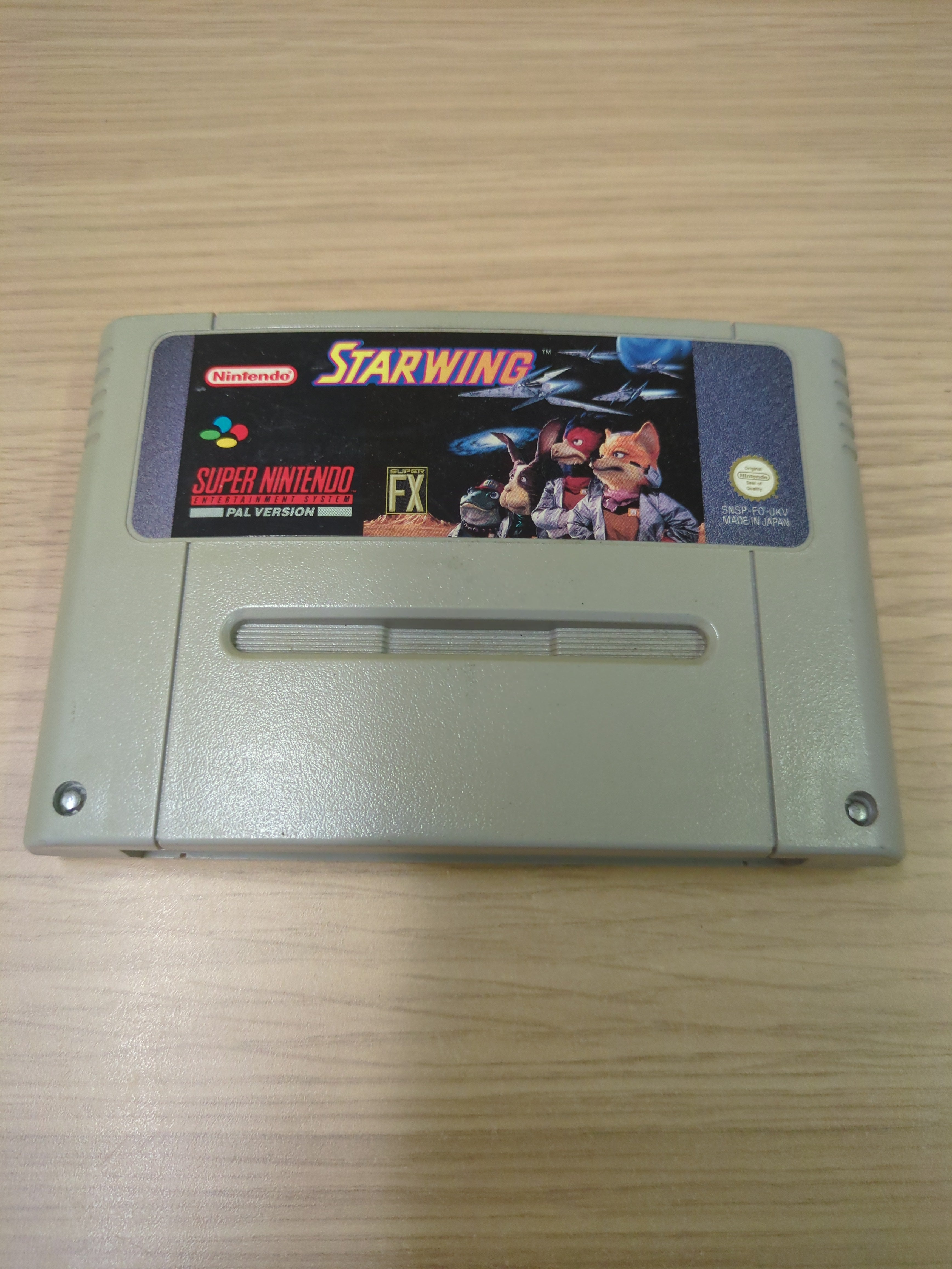 Starwing Super Nintendo SNES game Cart Only Starwing Super Nintendo SNES game Cart Only